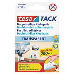 TESA 59401 - tesa® TACK double-sided adhesive pads, pack of 200