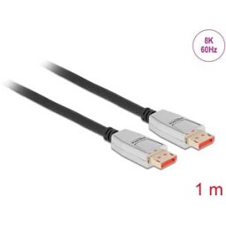 DELOCK 87043 - DisplayPort 1.4 cable, 8K @ 60 Hz, 5 m