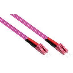 GOOD CONNECTIONS GC LW-802LC4 - Duplex Jumper OM4 50/125µ LC/LC, 2 m, violet