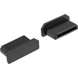 DELOCK 64028 - Dust cover, HDMI mini-C socket without handle, 10 pieces, black