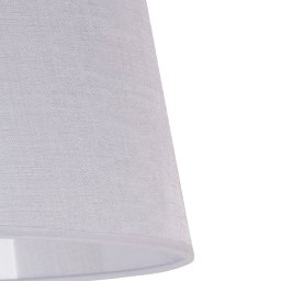 Duolla Classic L lampshade for floor lamps, white/clear