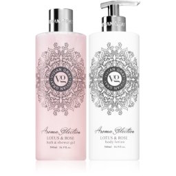 Vivian Gray Aroma Selection Lotus & Rose Gift Set 2x500 ml