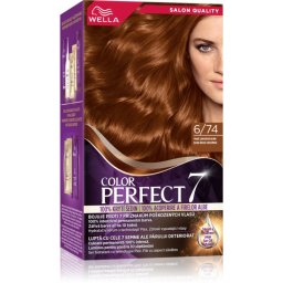 Wella Color Perfect Hair Color shade 6/74 Dark Blonde Amber 1 pc
