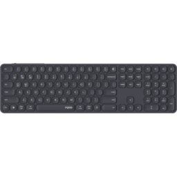 RAPOO 9810M SW - Keyboard/mouse combination, Bluetooth/wireless, black, German la
