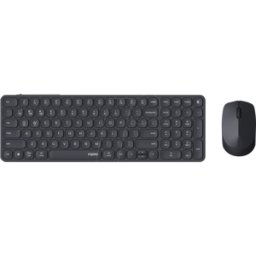 RAPOO 9710M SW - Keyboard/mouse combination, Bluetooth/wireless, black, German la