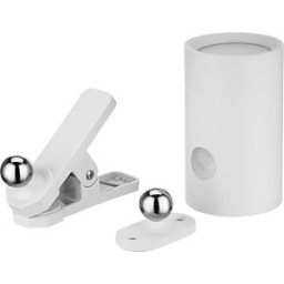 REV RITTER REV 2014100300 - LED clip light, battery-operated, 180 lm, with switch, white