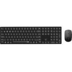 RAPOO 8020M - Keyboard/mouse combination, Bluetooth/wireless, black, German la