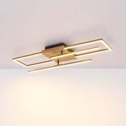Globo Kendra LED ceiling light, length 80 cm