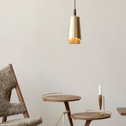 Audo Copenhagen Audo Umanoff pendant light, brass and walnut