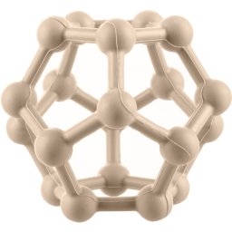Zopa Silicone Teether Atom chew toy Sand Beige 1 pc