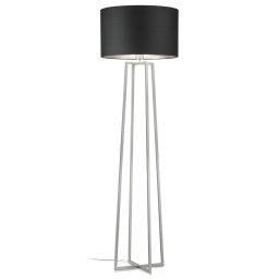 Knapstein Dimmable Hermes floor lamp, chintz lampshade