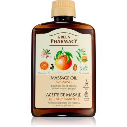 Green Pharmacy Essential oils of Orange Massage Oil Warming Massage Oil 200 ml