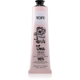 Yope Tea & Mint Hand Cream with nourishing and moisturising effect 100 ml