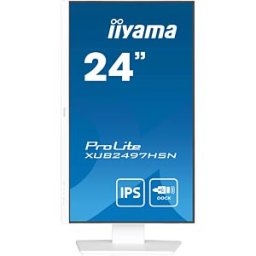 IIYAMA IIY XUB2497HSNW2 - 61-cm monitor, 1080p, speakers, USB dock, LAN, pivot
