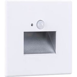 PAULMANN PLM 93133 - Edge Quadro recessed wall light, 1.2 W, 25 lm, 2700 K, square, w
