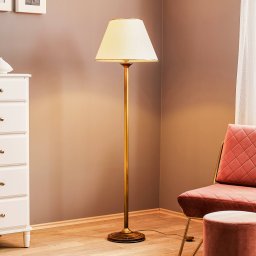 Jupiter Birmingham floor lamp, patinated