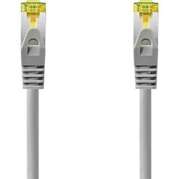 NEDIS N CCGL85520GY20 - Patch cable, Cat.8.1, S/FTP, 2 m, grey
