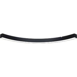 PAULMANN PLM 98172 - Linion light channel curve, 90°, 13 W, 3000 K, 24 V, black