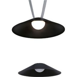 PAULMANN PLM 94615 - ULine pendant light fixture Cone, 12 W, 1245 lm, 3000 K, 350 mm,