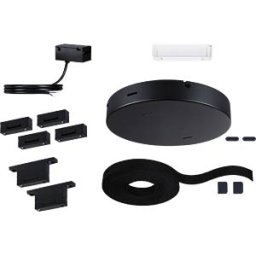 PAULMANN PLM 94630 - ULine basic set, 5 m belt incl. holders, black
