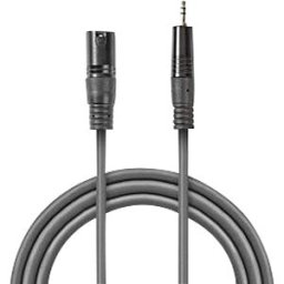 NEDIS N COTH15300GY30 - XLR cable, 3-pin to 3.5 mm jack, 3 m