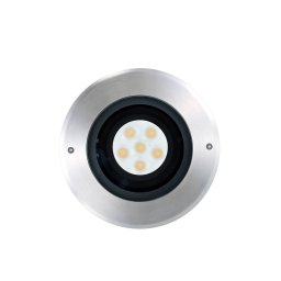 Sylvania Interrata M LED recessed floor light, Ø 20 cm, IP65