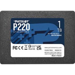PATRIOT MEMORY P220S1TB25 - Patriot P220 2.5'' SSD, 1 TB