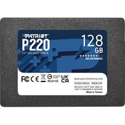 PATRIOT MEMORY P220S128G25 - Patriot P220 2.5'' SSD, 128 GB