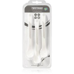 Twistshake Feeding Spoons spoon White 4 m+ 3 pc