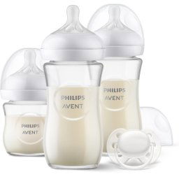 Philips Avent Natural Response Glass Set SCD878/11 Gift Set for babies