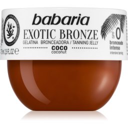 Babaria Tanning Jelly Exotic Bronze Body Gel for a deep tan 75 ml