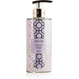 Vivian Gray Funky Pink Vanilla & Patchouli Liquid Soap for hands with fragrance 400 ml