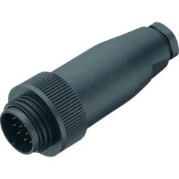 BINDER B 99 0717 00 13 - Cable connector RD30, series 694, 12 + PE, unshielded, solder, I