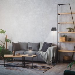 Briloner LED battery-powered floor lamp Brilo unplugged Riffle, anthracite