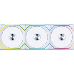 LIAN 12SL1W3W - Lian Li Wireless ARGB PWM fan, inc. Cont. 120 mm, white