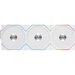 LIAN TL1W3W - Lian Li Wireless Fan, ARGB, PWM, 3 Pack, 120 mm, white