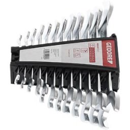 GEDORE WERKZEUG GEDO R05105012 - Double open ended spanner set 12 pcs 6-32 mm