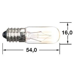 BARTHELME L 0011-060 - Emergency light E14 T5 RL (16x54 mm)