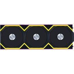 LIAN 12RSL1W3B - Lian Li Wireless ARGB PWM fan, Reverse, 120 mm, black