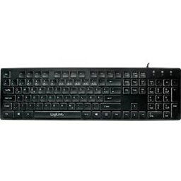 LOGILINK ID0138 - Keyboard, USB, illuminated