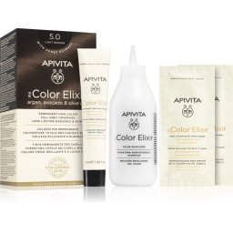Apivita My Color Elixir Hair Color ammonia-free shade 5.0 Light Brown 1 pc