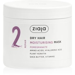 Ziaja Plant Essentials Pomegranate Hydrating Hair Mask for dry hair 350 ml