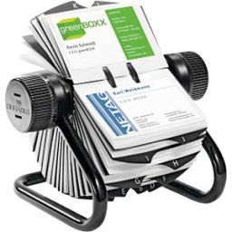 DURABLE 248101 - Rotary file for business cards
