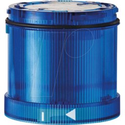 WERMA SIGNALTECHNIK WERMA 644 560 55 - Signal element, LED flashing light, blue, 24 V DC, KombiSIGN 71