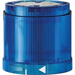 WERMA SIGNALTECHNIK WERMA 843 560 55 - Signal element, LED flashing light, blue, 24 V DC, KombiSIGN 70
