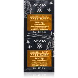 Apivita Express Beauty Nourishing Face Mask Honey Moisturizing And Nourishing Mask for the face 2x8 ml