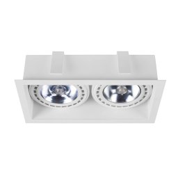 Nowodvorski Lighting Recessed downlight Mod II, 2-bulb, white