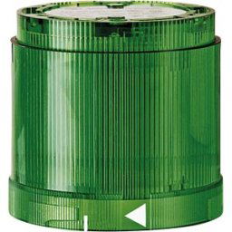 WERMA SIGNALTECHNIK WERMA 843 260 55 - Signal element, LED flashing light, green, 24 V DC, KombiSIGN 70