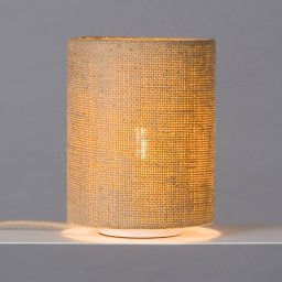 lumbono N°15 Perlbohne table lamp - coffee bag lampshade