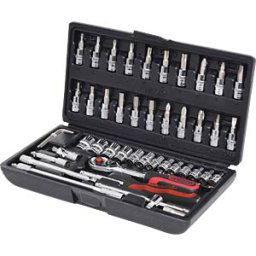 KS TOOLS GMBH KS 918.0648 - 1/4'' CHROMEplus socket wrench set, 48 pieces